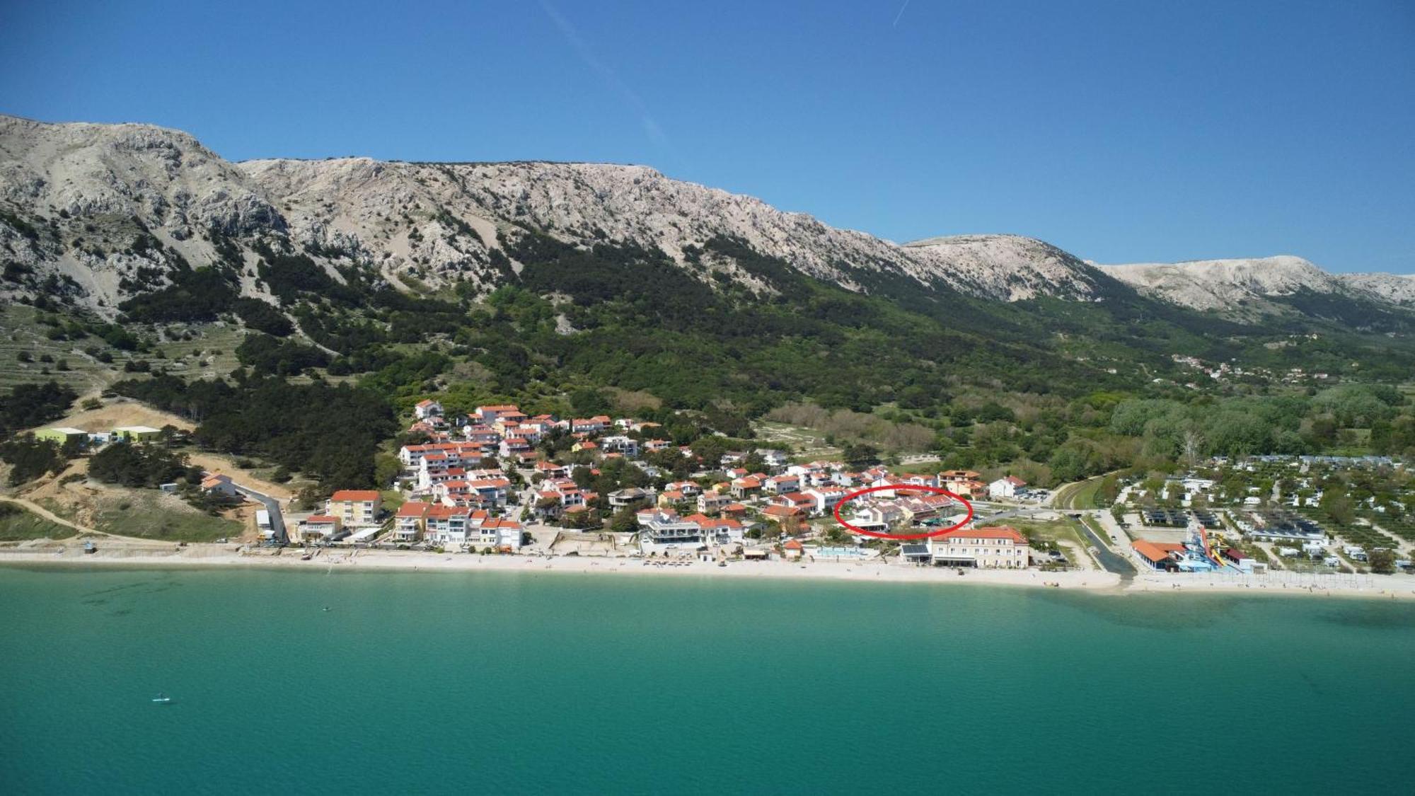 Apartments Mikulan Beach Baška Εξωτερικό φωτογραφία