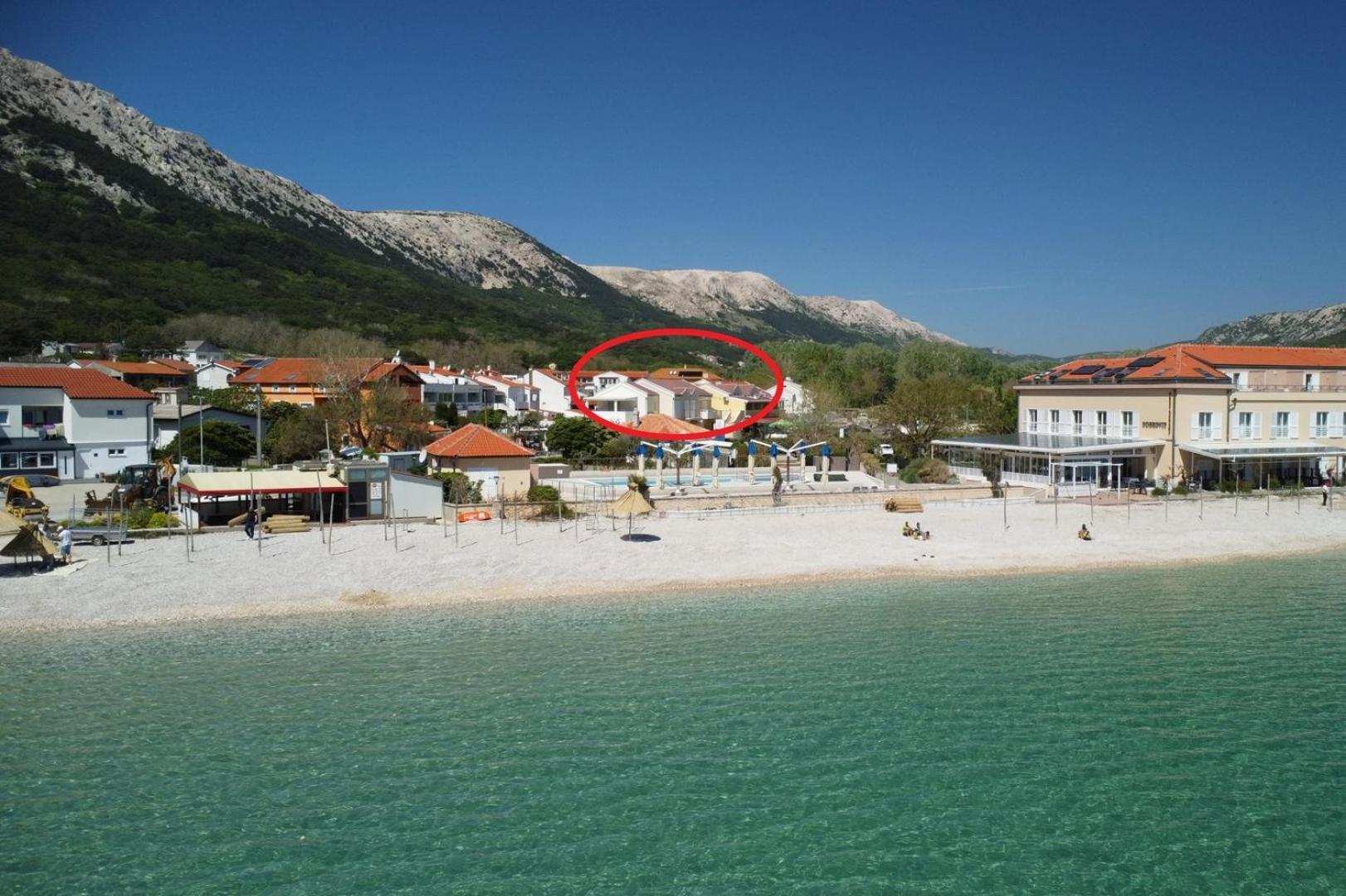 Apartments Mikulan Beach Baška Εξωτερικό φωτογραφία